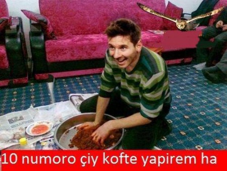 MESSİ ÇİĞ KÖFTE